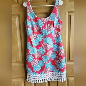 Lilly Pulitzer Thompson Shift Dress in Carolina.